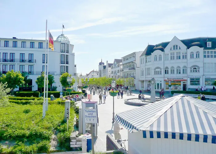 Aparthotel Ostsee Fewo 10 Balkon, Meerblick, Strand